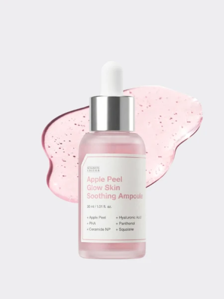 Отшелушивающая ампульная сыворотка с экстрактом яблока Sungboon Editor Apple Peel Glow Skin Soothing Ampoule