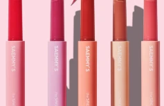 Оттеночный бальзам для губ The Saem Saemmy's Syrup Shot Melting Balm 03 Nougat Peanut