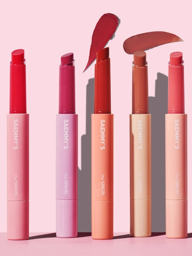 Оттеночный бальзам для губ The Saem Saemmy's Syrup Shot Melting Balm 03 Nougat Peanut