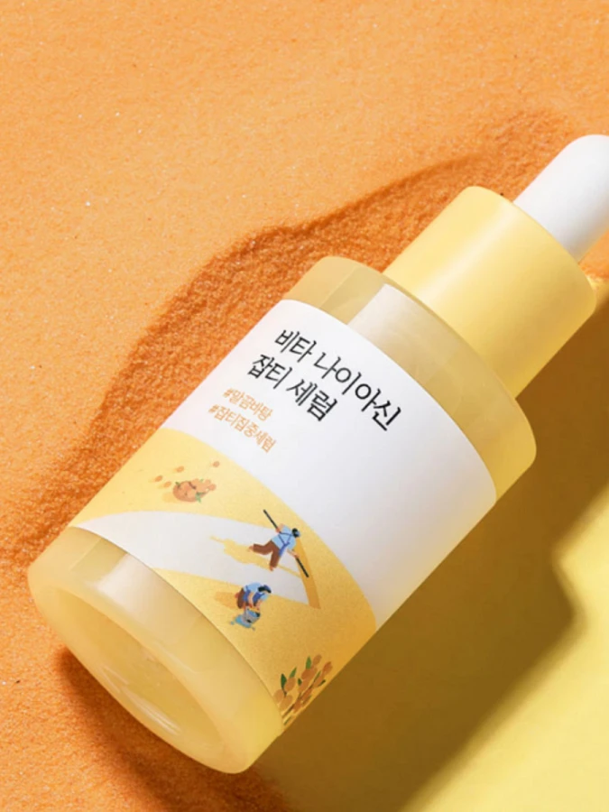 Осветляющая сыворотка с ниацинамидом Round Lab Vita Niacinamide Dark Spot Serum