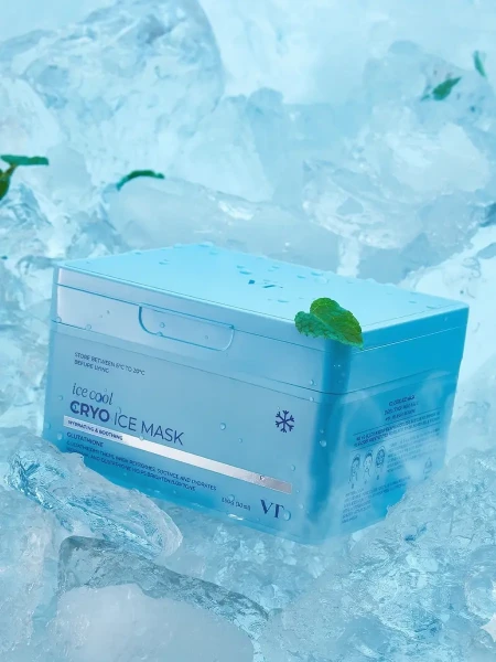Охлаждающие тканевые маски с ледниковой водой VT Cryo Ice Mask