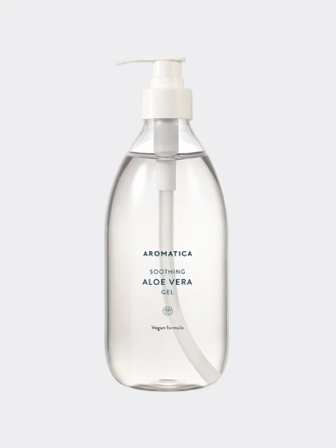 Органический увлажняющий гель алоэ вера AROMATICA Organic Aloe Vera Gel MAXI 