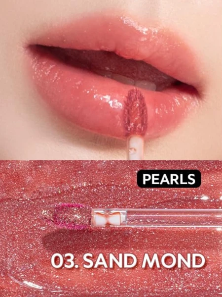 Глянцевый тинт для губ TIRTIR Waterism Glow Tint 03 Sand Mond