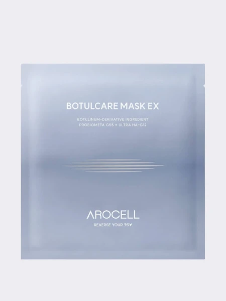 Гидрогелевая подтягивающая маска с пептидами и коллагеном Arocell Botulcare Mask EX