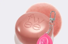 Набор: оттеночное суфле + брелок fwee Lip&Cheek Blurry Pudding Pot Keyring Set ND04 My