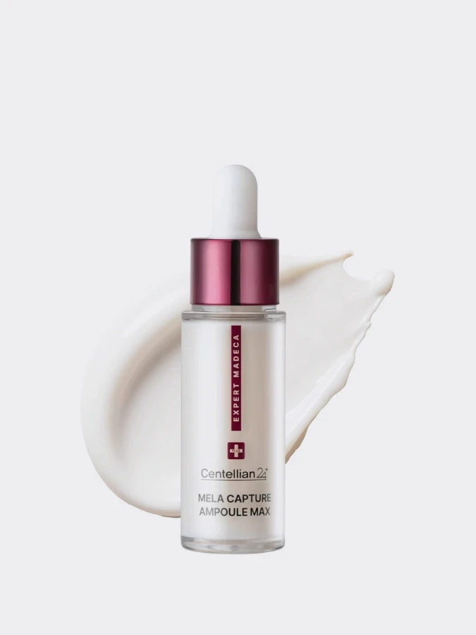 Высококонцентрированная осветляющая ампула для сияния кожи Centellian24 Pert Madeca Mela Capture Ampoule Max Season 4