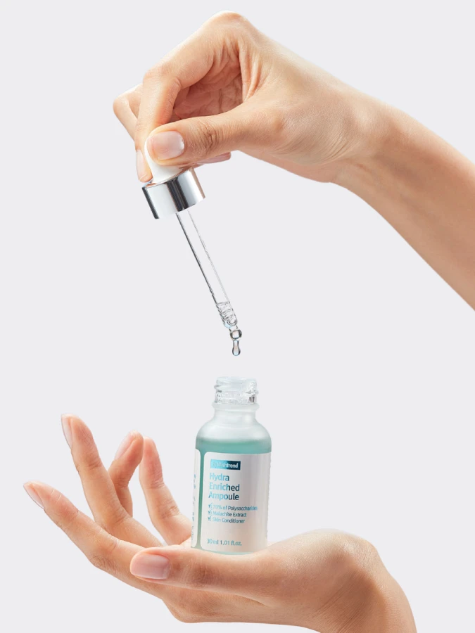 Освежающая увлажняющая ампульная сыворотка By Wishtrend Hydra Enriched Ampoule