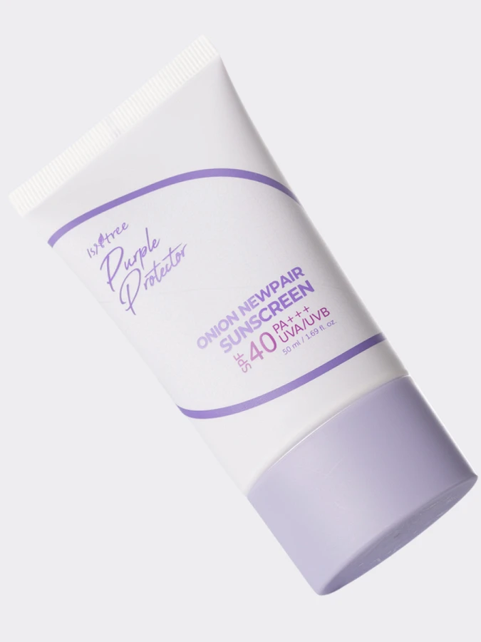 Солнцезащитный крем с экстрактом красного лука IsNtree Onion Newpair Sunscreen SPF40+ PA+++