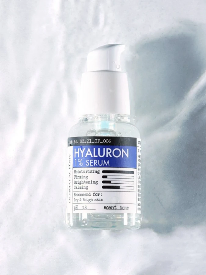 Увлажняющая сыворотка для лица с гиалуроновой кислотой Derma Factory Hyaluronic Acid 1% Serum