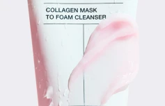 Маска-пенка для глубокого очищения пор с коллагеном и каламином Biodance Collagen Mask To Foam Cleanser