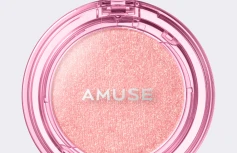 Сияющий хайлайтер для лица и тела AMUSE Face Diamond Pink Diamond