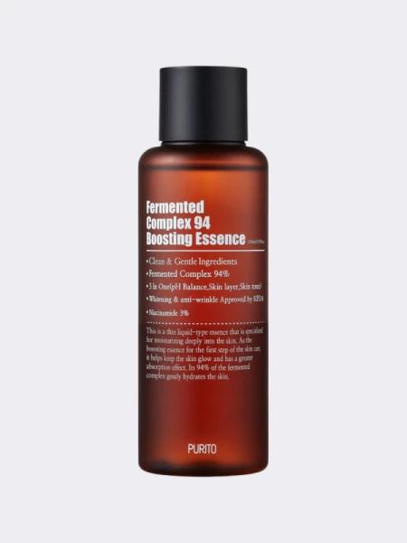 Ферментированная тонер-эссенция с лактобактериями Purito Fermented Complex 94 Boosting Essence Ферментированная тонер-эссенция с лактобактериями Purito Fermented Complex 94 Boosting Essence