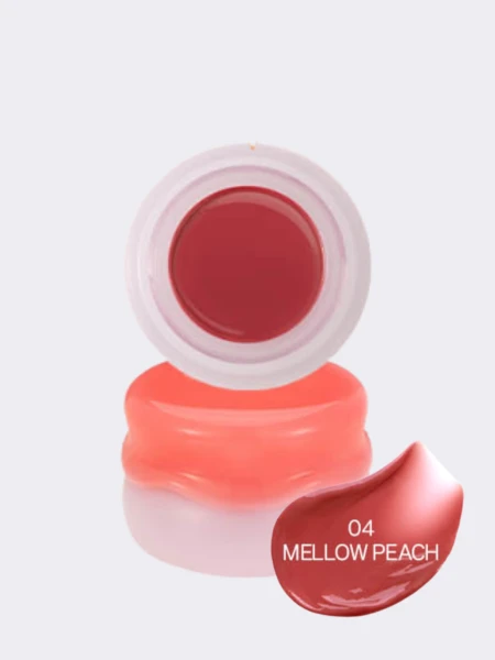 Оттеночный бальзам-джем для губ и щёк FRUDIA Glow Juicy Jam #04 Mellow Peach