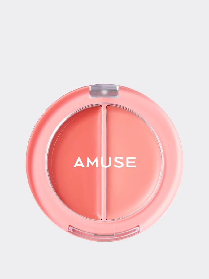 Многофункциональный бальзам-румяна для губ и щёк AMUSE Lip & Cheek Healthy Balm 01 Boksoonga Balm