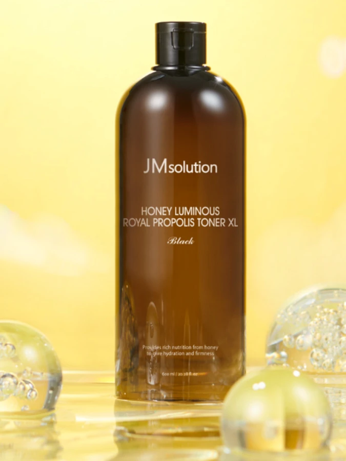 Омолаживающий тонер с прополисом и пептидами JMSolution Honey Luminous Royal Propolis Toner