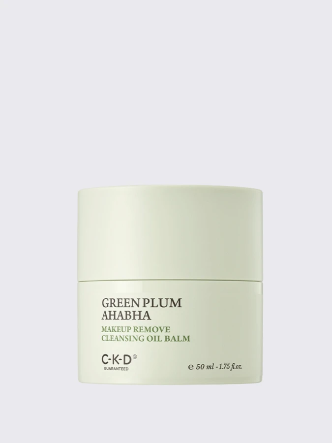 Очищающий гидрофильный бальзам с экстрактом сливы и кислотами CKD Greenplum АНА ВНА Cleansing Oil Balm