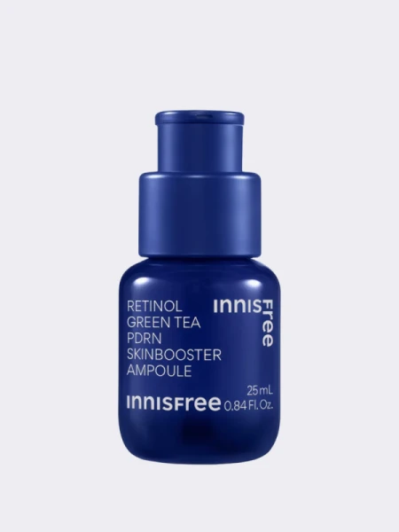 Укрепляющая сыворотка-бустер с ретинолом и ПДРН Innisfree Retinol Green Tea PDRN Skinbooster Ampoule Укрепляющая сыворотка-бустер с ретинолом и ПДРН Innisfree Retinol Green Tea PDRN Skinbooster Ampoule