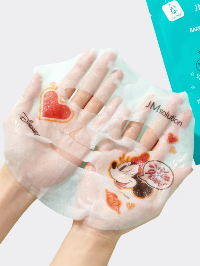 Тканевая маска с экстрактом чайного дерева JMSolution Disney Collection Selfie Barrier Tea Tree Mask