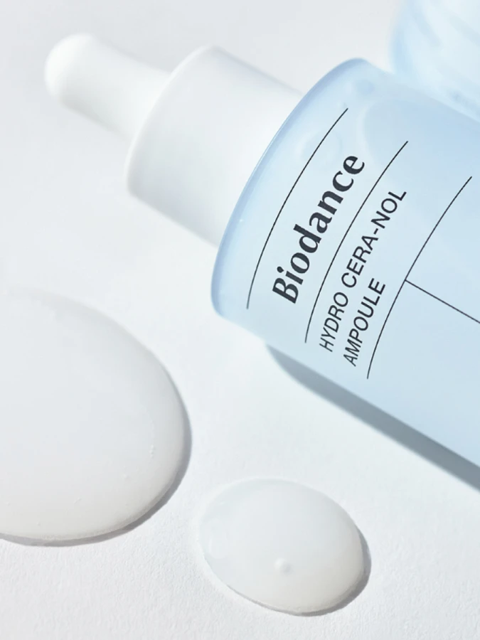 Увлажняющая сыворотка для лица с гиалуроновой кислотой и пантенолом Biodance Hydro Cera-nol Ampoule