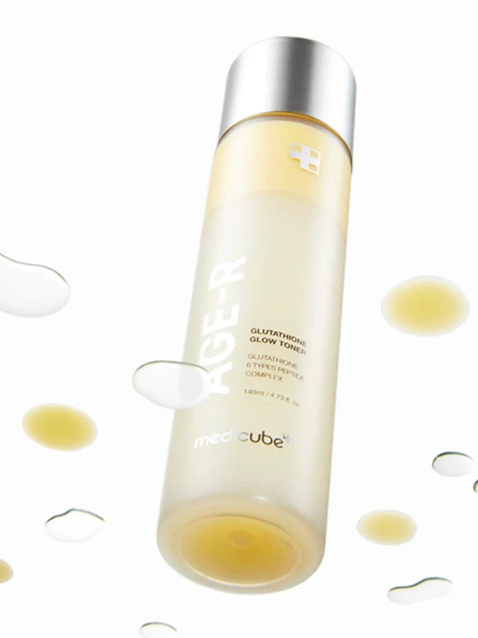 Двухфазный осветляющий тонер с глутатионом Medicube AGE-R Glutathione Glow Toner