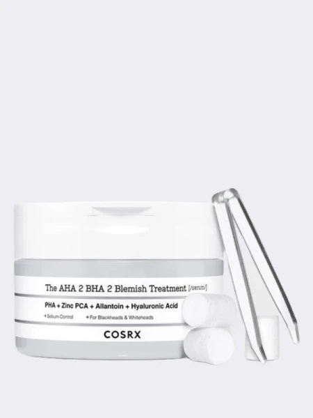 Точечная противовоспалительная сыворотка с комплексом кислот CosRX The AHA 2 BHA 2 Blemish Treatment Serum Точечная противовоспалительная сыворотка с комплексом кислот CosRX The AHA 2 BHA 2 Blemish Treatment Serum