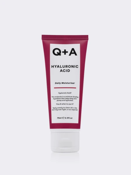 Увлажняющий крем для лица с гиалуроновой кислотой Q+A Hyaluronic Acid Daily Moisturiser Увлажняющий крем для лица с гиалуроновой кислотой Q+A Hyaluronic Acid Daily Moisturiser