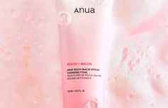 Очищающая пенка для умывания с экстрактом персика ANUA Peach Niacin Spread Cleansing Foam