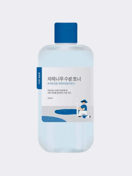 Успокаивающий тонер для мужчин с берёзовым соком Round Lab For Men Birch Juice Moisturizing Toner Успокаивающий тонер для мужчин с берёзовым соком Round Lab For Men Birch Juice Moisturizing Toner