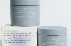 Отшелушивающие тонер-пэды для лица с салициловой кислотой 2% DPU Salicylic Acid Skin Clear Pad