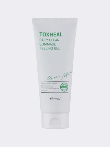 Успокаивающий пилинг-скатка с экстрактом чайного дерева Esthetic House TOXHEAL Daily Clear Gommage Peeling Gel
