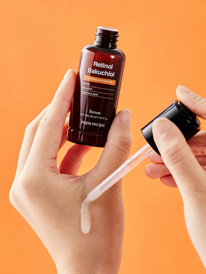 Обновляющая сыворотка для лица с ретинолом и бакучиолом Papa Recipe Renewed Retinol Bakuchiol Serum