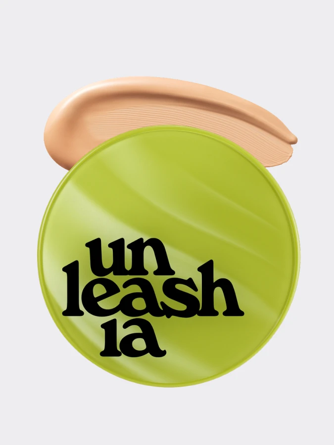 Тональный кушон с сатиновым финишем UNLEASHIA Healthy Green Cushion #27