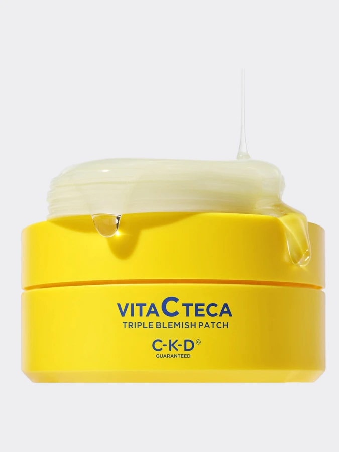 Осветляющие патчи для век с витамином С CKD Vita C Teca Triple Blemish Patch