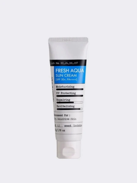 Легкий увлажняющий солнцезащитный крем Derma Factory Fresh Aqua Sun Cream SPF 50+ PA++++ Легкий увлажняющий солнцезащитный крем Derma Factory Fresh Aqua Sun Cream SPF 50+ PA++++
