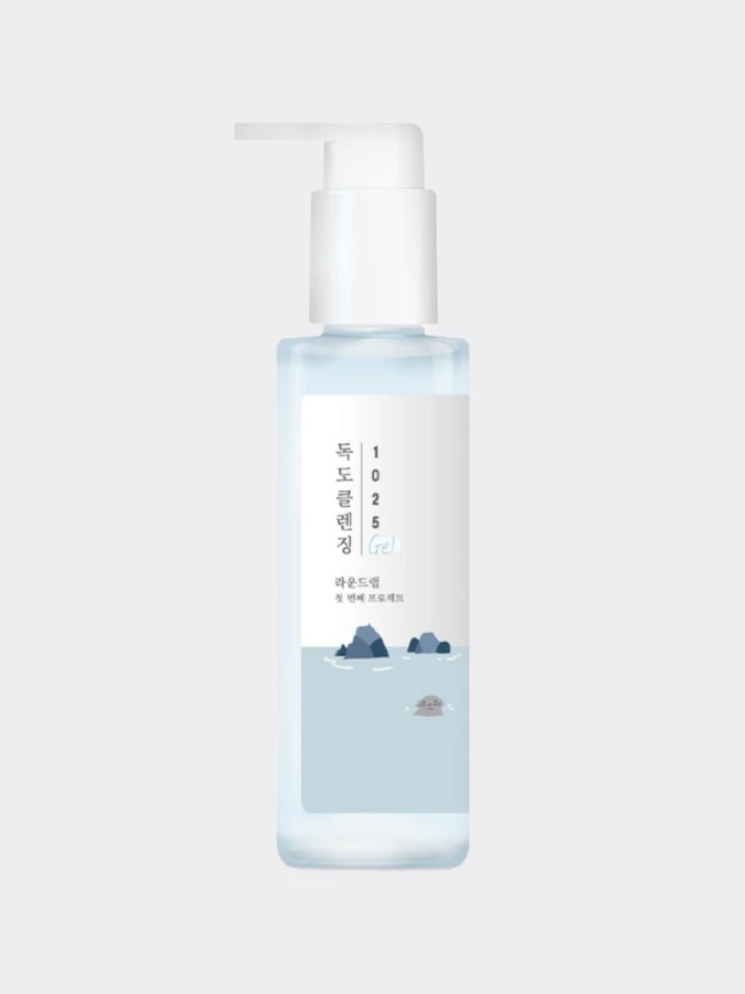 Мягкий гель для умывания с морской водой Round Lab 1025 Dokdo Cleansing Gel