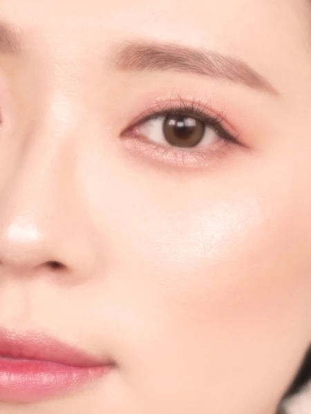 Палетка для глаз и лица AMUSE Vegan Face All Palette 02 Peach Glow