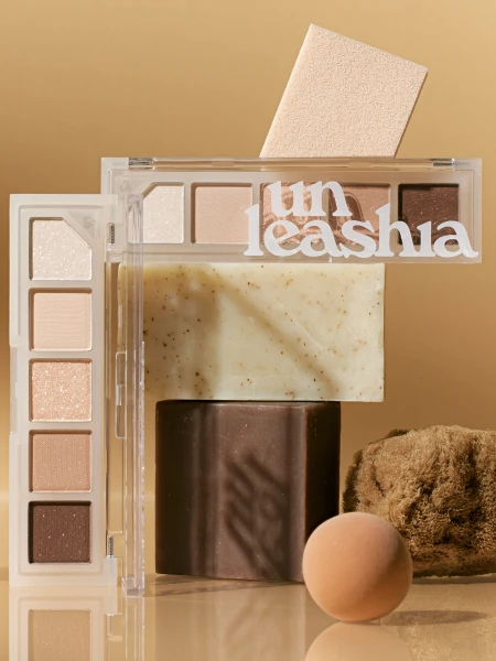 Палетка теней для век UNLEASHIA Mood Shower Eye Palette #3 Nude Shower