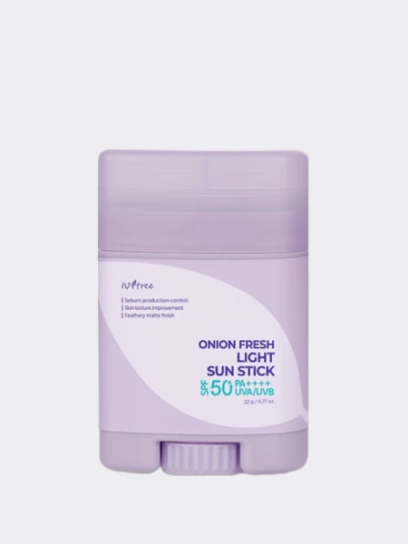 Солнцезащитный стик с экстрактом красного лука IsNtree Onion Newpair Fresh Light Sun Stick SPF50+ PA++++ Солнцезащитный стик с экстрактом красного лука IsNtree Onion Newpair Fresh Light Sun Stick SPF50+ PA++++