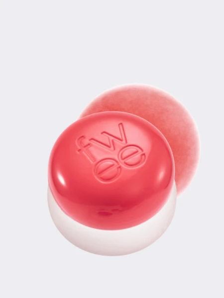 Оттеночное суфле для губ и щёк fwee Lip&Cheek Blurry Pudding Pot CR05 Girls