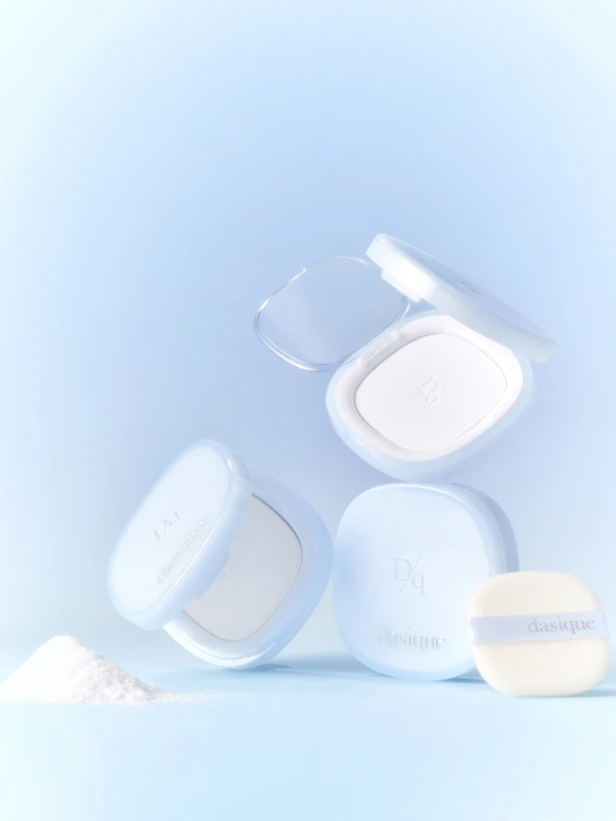 Прозрачная матирующая пудра для лица с экстрактом хлопка Dasique Soft Cotton Powder