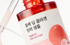 Укрепляющая сыворотка для лица с экстрактом камелии Round Lab Camellia Deep Collagen Firming Ampoule