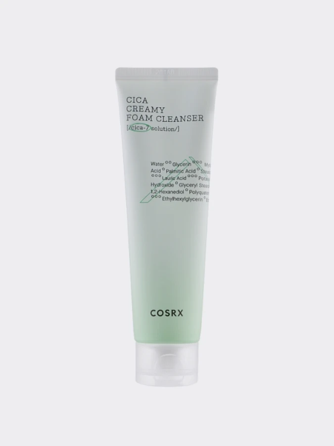 Кремовая пенка для чувствительной кожи TRAVEL Cosrx Cica Creamy Foam Cleanser