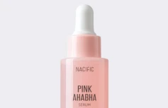 Обновляющая сыворотка с комплексом кислот TRAVEL Nacific Pink AHA BHA Serum