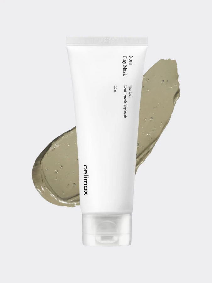 Освежающая глиняная маска для лица с экстрактом нони Celimax The Real Noni Refresh Clay Mask