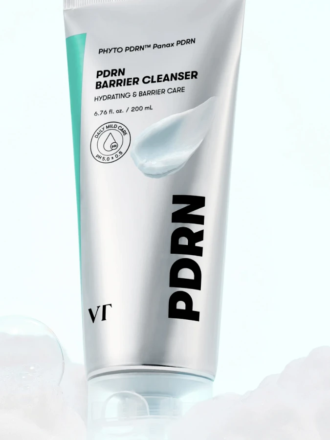 Мягкая пенка для умывания с ПДРН VT PDRN Barrier Cleanser