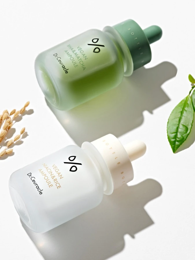 Осветляющая ампульная сыворотка с рисовым экстрактом Dr.Ceuracle Vegan Niacin & Rice Ampoule