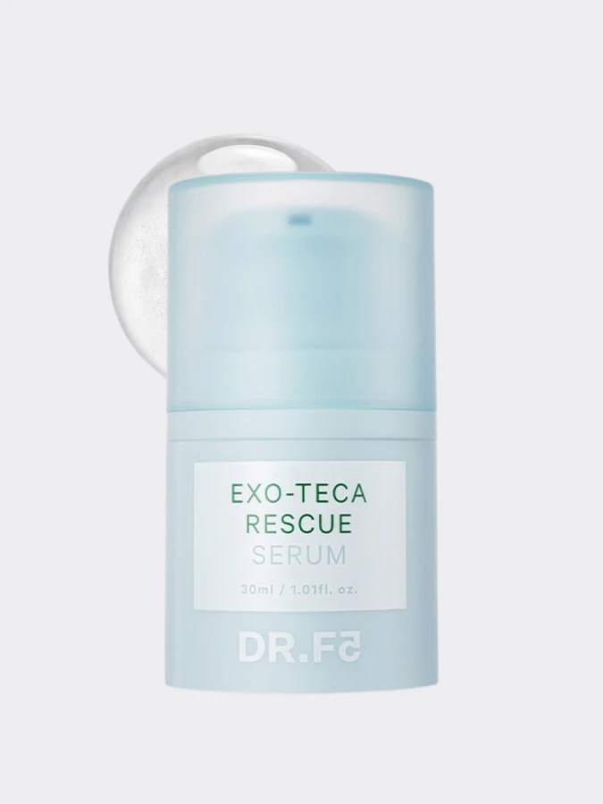 Успокаивающая сыворотка с экзосомами и экстрактом центеллы DR.F5 Exo-Teca Resсue Serum