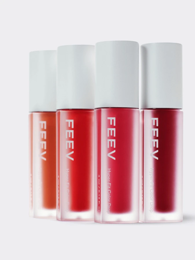 Гелевый тинт для губ FEEV Hyper-Fit Color Drop Rosy Cozy