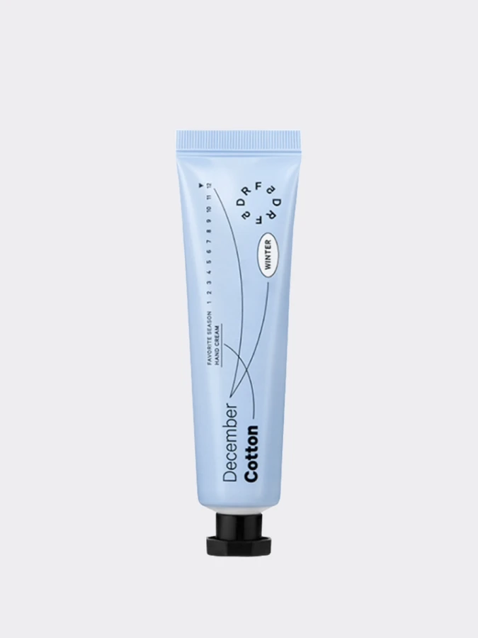Парфюмированный крем для рук с маслом ши и ароматом хлопка DR.F5 Favourite Season Hand Cream December Cotton