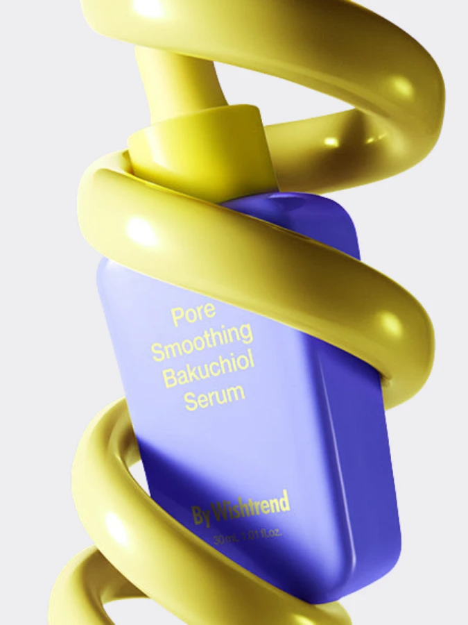 Разглаживающая сыворотка для лица с бакучиолом By Wishtrend Pore Smoothing Bakuchiol Serum
